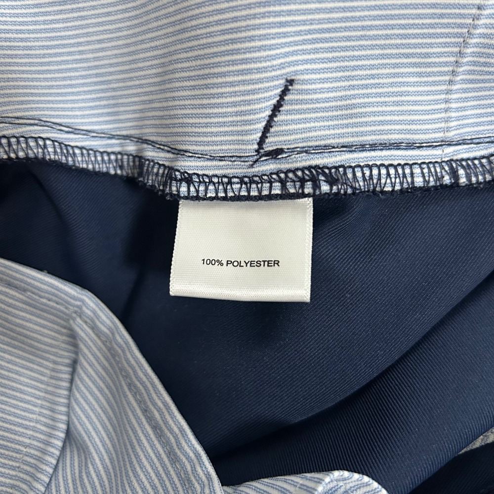Peter Millar Shorts Golf Performance Mens 36 Navy Blue Preppy Classic - Picture 6 of 10